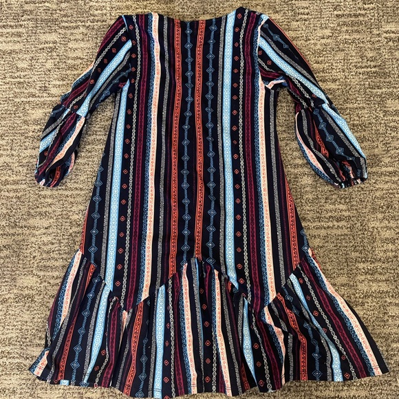Multi-Colored L/S Dress - Picture 10 of 10
